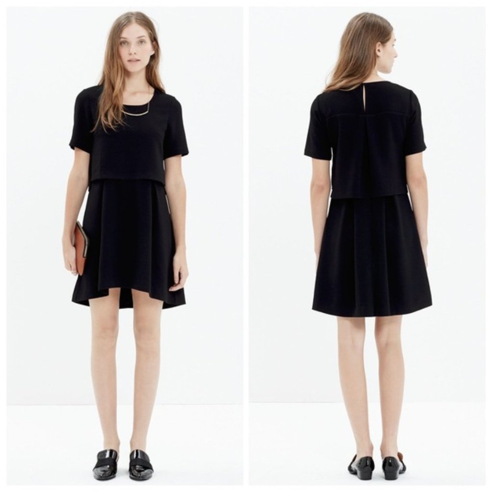 Madewell Black Dress SIZE 6
